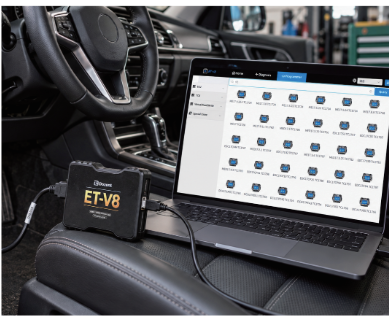ET-V8 OBD connection