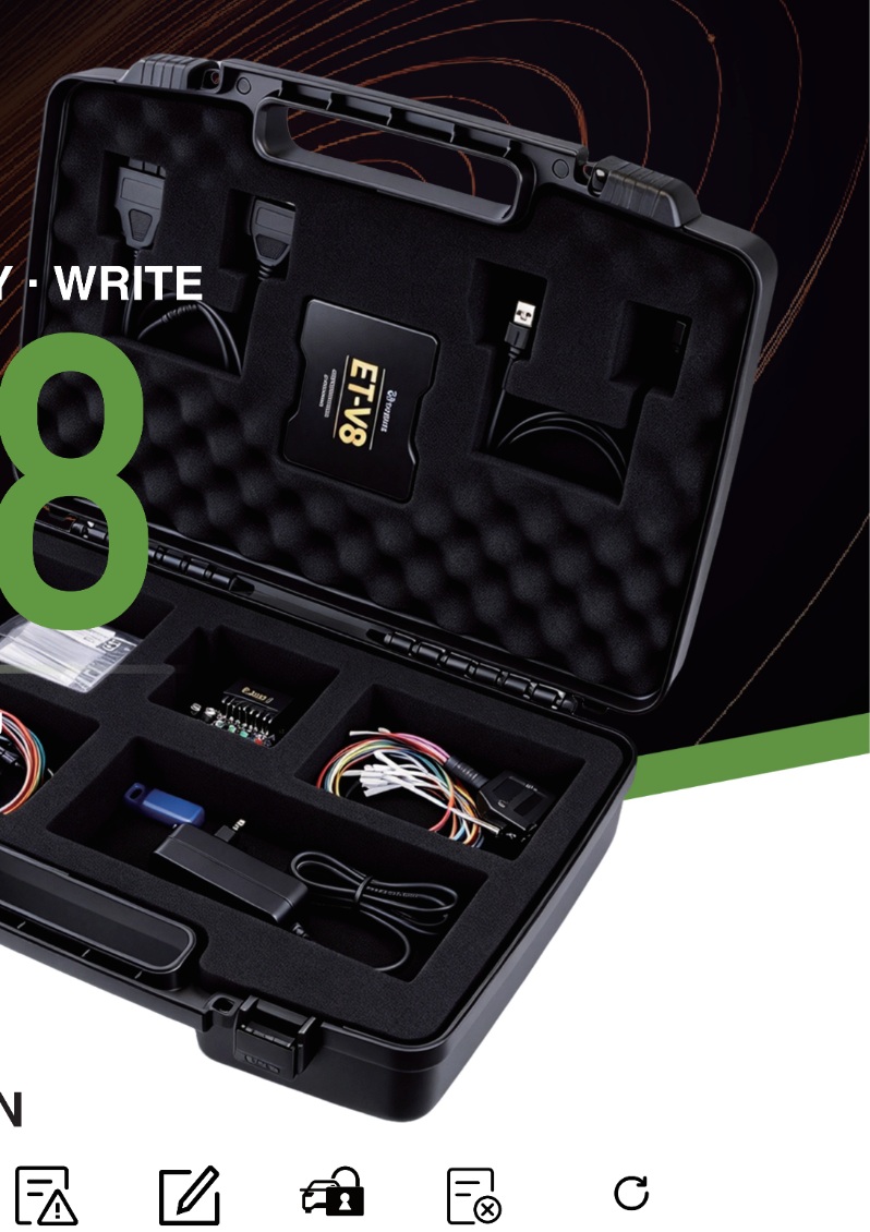 ET-V8 professional ECU/TCU data tool case